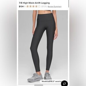 Alo Yoga 7/8 High-Waist Airlift Legging Anthracite